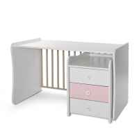 Бебешко легло Lorelli MAXI PLUS NEW 70/160, БЯЛО/ORCHID PINK-3BOX-5lBHZ.jpeg