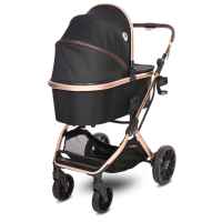 Комбинирана бебешка количка 2в1 Lorelli Glory, Black Diamond + адаптори-5pFMI.jpg