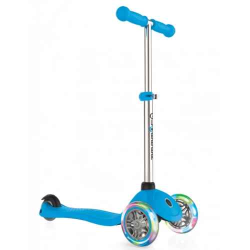 Тротинетка Globber Primo Lights, Светлосиня