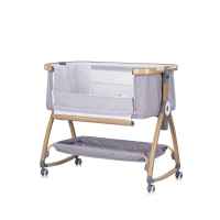Бебешка кошара с подвижна страна Chipolino Charisma, платина+колела-5qWQc.jpeg