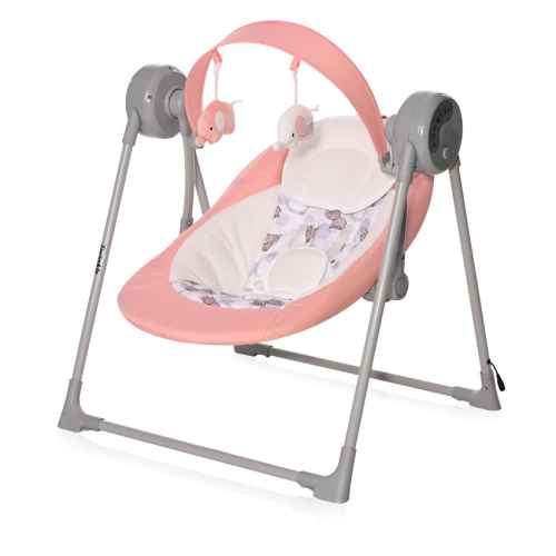 Бебешка люлка Lorelli Twinkle, PINK RHINO розово