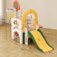 Мултифункционален детски комплект за игра 8 в 1 Feelkids, с пързалка-5rvwL.jpeg