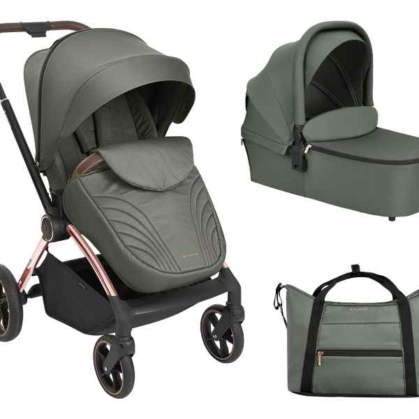 Комбинирана бебешка количка 2в1 Kikka Boo Kara, Army Green-602Oi.jpeg