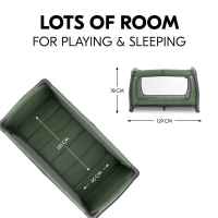 Бебешка кошара Hauck Play N Relax Center, Dark Green-60ZaD.jpeg