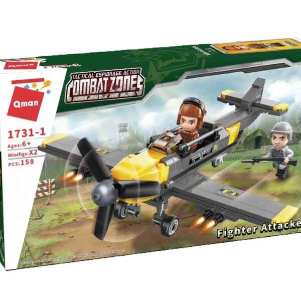 Конструктор Qman Combat Zone, Военен самолет, 158 части-65cJ3.jpeg