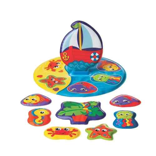Пъзел за баня PLAYGRO Платноходка