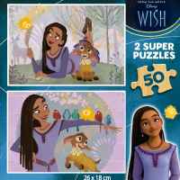 Дървен пъзел Educa, Wish 2 в 1, 2 х 50 части-67gTy.jpeg