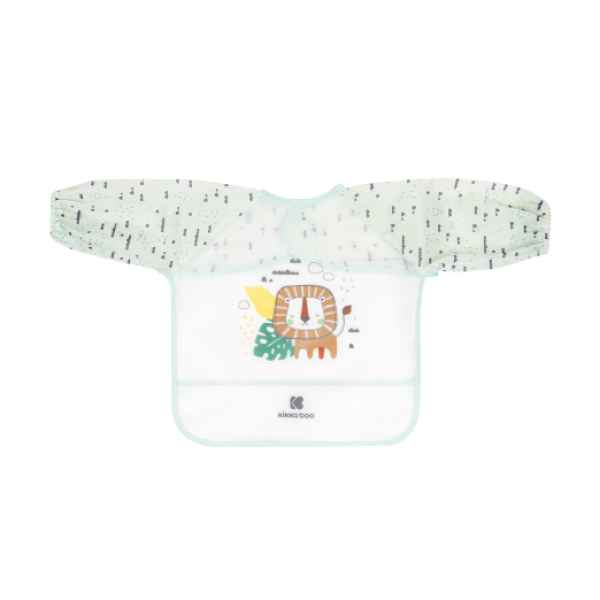 Непромокаем лигавник с ръкави и джоб Kikka Boo Savanna, Mint-6D6SM.jpeg