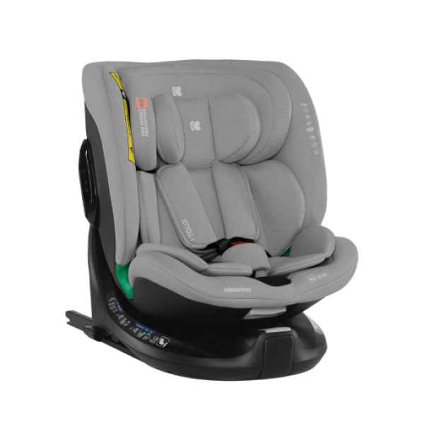 Столче за кола Kikka Boo i-Tour i-SIZE, Light Grey-6Eh3U.jpeg