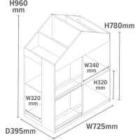 Детска етажерка Ginger Home, бяла-6MUaW.jpeg