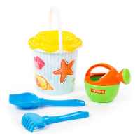 Плажен комплект Polesie Toys, жълт 5 части-6OFqN.jpeg