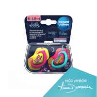 Силиконови залъгалки Canpol Neon Love 6-18м- розово, 2бр.-6Qyeq.jpeg