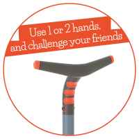 Пого стик Chillafish Poogi kids, Papaya-6cSgd.jpeg