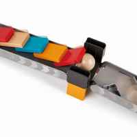 Комплект дървена игра Hape, Домино, Мощен удар, 59 части-6cYhL.jpeg