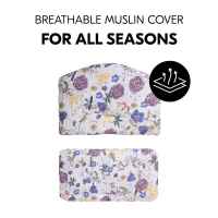 Муселинов комплект за стол Hauck Alpha+/Beta+, Beige Floral-6rU6J.jpeg