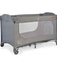 Бебешка кошара Cangaroo Skyglow 2, сива-6vYM7.jpg