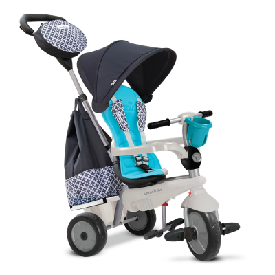 Триколка 4в1 smarTrike Deluxe, синя