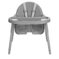 Столче за хранене 2в1 Kikka Boo Jammy, Grey-7B7L7.jpeg