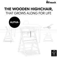 Дървено столче за хранене Hauck Alpha+, white-7CC5r.jpeg