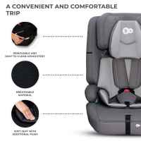 Столче за кола Kinderkraft SAFETY FIX 2, Grey-7HgDM.jpeg