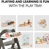 Дървено столче за хранене Hauck Alpha+, Charcoal-7J4zQ.jpeg