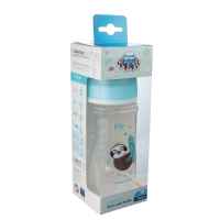 Антиколик шише с широко гърло Canpol Exotic Animals 240мл, син-7Jj2z.jpg