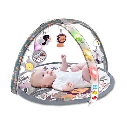 Светеща постелка за гимнастика Chipolino Лъвчо