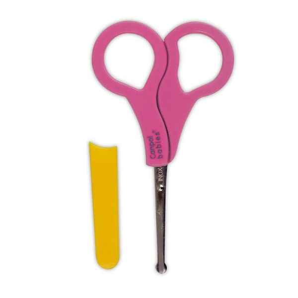 Ножичка Canpol с предпазител, розово с жълто-7V1ue.jpg