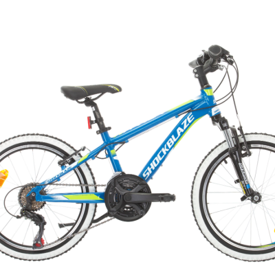 Детски велосипед Shockblaze Warrior 20, 18sp син
