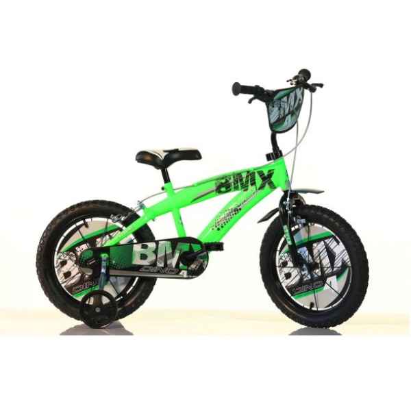 Детски велосипед Dino Bikes BMX 14“, Green-7efM5.jpeg