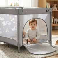 Бебешка кошара Cangaroo Joyzi, розова-7fnI4.jpeg