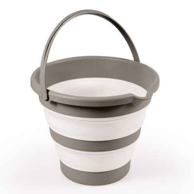 Сгъваема кофа за баня Dolu Nuve, Stone grey