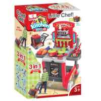 Детска кухня, куфар Buba Little Chef, Червена-7j3LS.jpg
