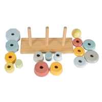 Дървена нанизка с пирамиди Tooky Toy-7jrqz.jpeg