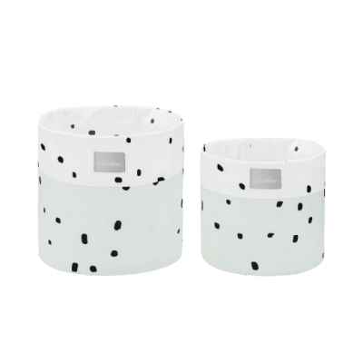 Комплект кош за аксесоари 2 бр Kikka Boo, 18см и 14см Bear with me Mint