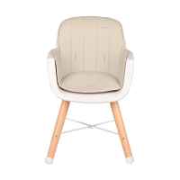 Столче за хранене Buba Carino 2в1, Слонова кост-7zoH1.jpg