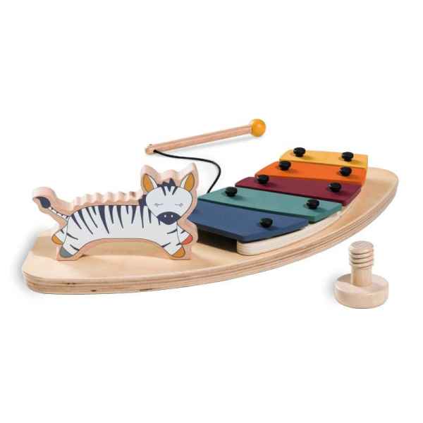 Дървена играчка сортер за столче за хранене Hauck Alpha+/Beta+, Жираф, Play Moving-80QQa.jpeg