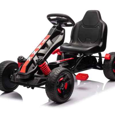 Картинг JJ TANK G23 с меки гуми, червен