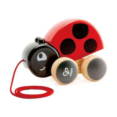 Дървена играчка за дърпане Hape, Калинка