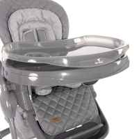 Столче за хранене еко кожа Lorelli BELLISSIMO, GREEN-8AX7M.jpeg