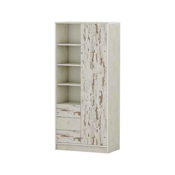 Двукрилен гардероб с три чекмеджета Arbor №4, Антик + Лумината-8E5Gm.jpg