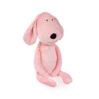 Мека играчка за гушкане Bali Bazoo Dog, розов-8GdC2.jpeg