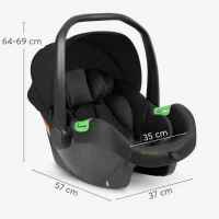 Комбинирана бебешка количка 3в1 Kikka Boo Amaia, Dark Grey 2024-8HAN8.jpeg