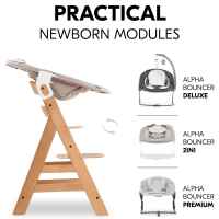 Дървено столче за хранене Hauck Alpha+, Natural-8NF5P.jpeg