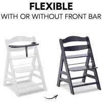 Дървено столче за хранене Hauck Alpha+, Dark Grey-8aYQ6.jpeg