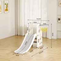 Детска пластмасова пързалка с баскетболен кош Feelkids, сива-8f79Q.jpeg