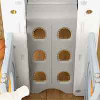 Мултифункционален детски център Кораб с пързалка, тунел и баскетболен кош Feelkids, син-8i0Cg.jpeg