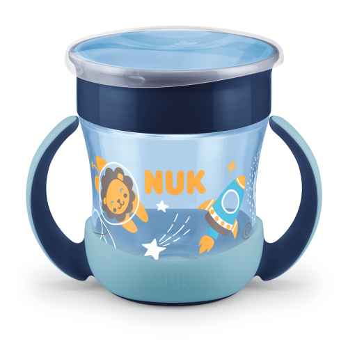 Чаша Nuk Evolution mini Magic Cup Glow in the Dark, синя 160 мл.