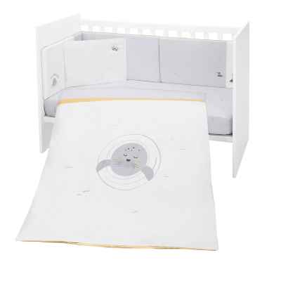 Бебешки спален комплект 6 части Kikka Boo Seally Me 60/120