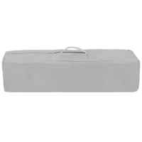 Бебешка кошара на две нива Kikka Boo Nighty Night, Grey-9CWgu.jpeg